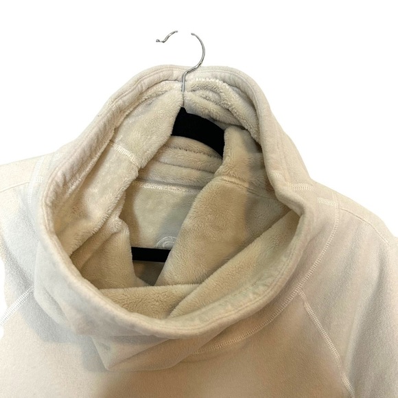 LULULEMON Don't Hurry Be Happy Pullover- Polar Cream - Picture 9 of 15